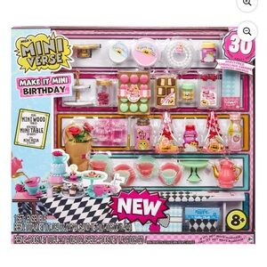Birthday Multi Pack Make it Mini 30 piece set multipack Miniverse MGA tea party